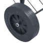 vidaXL Barbacoa portátil de carbón con ruedas XXL 44 cm vidaXL Barbacoa portátil de carbón con ruedas XXL 44 cm