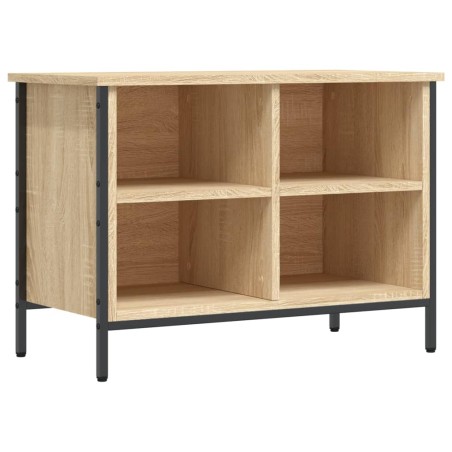 vidaXL Zapatero madera de ingeniería roble Sonoma 69x35x50 cm