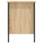 vidaXL Zapatero madera de ingeniería roble Sonoma 69x35x50 cm