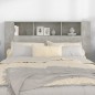 vidaXL Mueble cabecero gris hormigón 160x18,5x104,5 cm vidaXL Mueble cabecero gris hormigón 160x18,5x104,5 cm