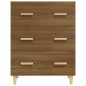 vidaXL Aparador madera contrachapada marrón roble 70x34x90 cm vidaXL Aparador madera contrachapada marrón roble 70x34x90 cm
