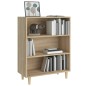 vidaXL Aparador de madera contrachapada roble Sonoma 69,5x32,5x90 cm vidaXL Aparador de madera contrachapada roble Sonoma 69,5x32,5x90 cm