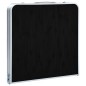 vidaXL Mesa de camping plegable de aluminio gris 120x60 cm vidaXL Mesa de camping plegable de aluminio gris 120x60 cm