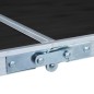vidaXL Mesa de camping plegable de aluminio gris 120x60 cm vidaXL Mesa de camping plegable de aluminio gris 120x60 cm