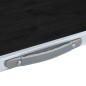 vidaXL Mesa de camping plegable de aluminio gris 120x60 cm vidaXL Mesa de camping plegable de aluminio gris 120x60 cm