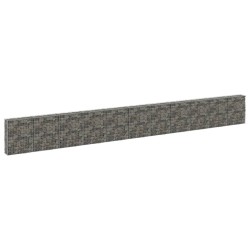 vidaXL Muro de gaviones con cubiertas acero galvanizado 900x30x100 cm