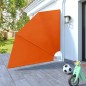 vidaXL Toldo lateral plegable de balcón color terracota 210x210 cm
