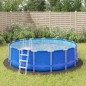 vidaXL Tapiz de suelo piscina geotextil de poliéster gris claro Ø428cm vidaXL Tapiz de suelo piscina geotextil de poliéster gris claro Ø428cm