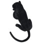 vidaXL Pantera de peluche grande XXL negra vidaXL Pantera de peluche grande XXL negra