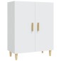 vidaXL Aparador de madera contrachapada blanco 70x34x90 cm vidaXL Aparador de madera contrachapada blanco 70x34x90 cm