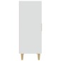 vidaXL Aparador de madera contrachapada blanco 70x34x90 cm vidaXL Aparador de madera contrachapada blanco 70x34x90 cm