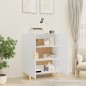 vidaXL Aparador de madera contrachapada blanco 70x34x90 cm vidaXL Aparador de madera contrachapada blanco 70x34x90 cm