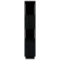 vidaXL Estantería/divisor de espacios madera pino negro 80x25x132 cm vidaXL Estantería/divisor de espacios madera pino negro 80x25x132 cm