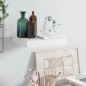 vidaXL Estante flotante de pared blanco brillante MDF 23x23,5x3,8 cm vidaXL Estante flotante de pared blanco brillante MDF 23x23,5x3,8 cm