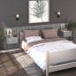 vidaXL Mesita de noche de pared gris Sonoma vidaXL Mesita de noche de pared gris Sonoma