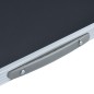 vidaXL Mesa de camping plegable estructura metálica gris 80x60 cm vidaXL Mesa de camping plegable estructura metálica gris 80x60 cm