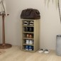vidaXL Mueble zapatero madera contrachapada roble Sonoma 31,5x35x70 cm