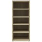 vidaXL Mueble zapatero madera contrachapada roble Sonoma 31,5x35x70 cm