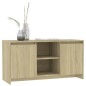 vidaXL Mueble de TV madera contrachapada roble Sonoma 102x37,5x52,5 cm vidaXL Mueble de TV madera contrachapada roble Sonoma 102x37,5x52,5 cm
