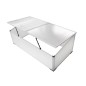 vidaXL Cama fría 2 tapas 110x55x41 cm vidaXL Cama fría 2 tapas 110x55x41 cm