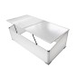 vidaXL Cama fría 2 tapas 110x55x41 cm vidaXL Cama fría 2 tapas 110x55x41 cm