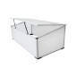 vidaXL Cama fría 2 tapas 110x55x41 cm vidaXL Cama fría 2 tapas 110x55x41 cm