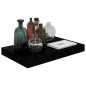 vidaXL Estante flotante de pared 2 uds MDF negro brillo 40x23x3,8 cm vidaXL Estante flotante de pared 2 uds MDF negro brillo 40x23x3,8 cm