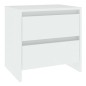 vidaXL Mesitas de noche 2 uds madera contrachapada 45x34,5x44,5 cm vidaXL Mesitas de noche 2 uds madera contrachapada 45x34,5x44,5 cm