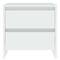 vidaXL Mesitas de noche 2 uds madera contrachapada 45x34,5x44,5 cm vidaXL Mesitas de noche 2 uds madera contrachapada 45x34,5x44,5 cm