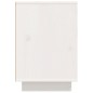 vidaXL Mesitas de noche 2 uds madera maciza pino blanco 50x34x50 cm vidaXL Mesitas de noche 2 uds madera maciza pino blanco 50x34x50 cm