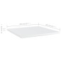 vidaXL Estante estantería 8uds contrachapada blanco brillo 40x40x1,5cm vidaXL Estante estantería 8uds contrachapada blanco brillo 40x40x1,5cm