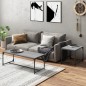 vidaXL Mesas de centro 2 uds madera contrachapada gris Sonoma vidaXL Mesas de centro 2 uds madera contrachapada gris Sonoma
