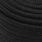 vidaXL Cuerda de barco polipropileno negro intenso 12 mm 100 m vidaXL Cuerda de barco polipropileno negro intenso 12 mm 100 m