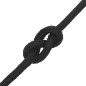 vidaXL Cuerda de barco polipropileno negro intenso 12 mm 100 m vidaXL Cuerda de barco polipropileno negro intenso 12 mm 100 m