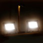vidaXL Foco LED con asa 2x30 W blanco cálido vidaXL Foco LED con asa 2x30 W blanco cálido