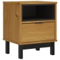 vidaXL Mesita de noche FLAM madera maciza de pino 40x35x50 cm vidaXL Mesita de noche FLAM madera maciza de pino 40x35x50 cm