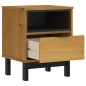 vidaXL Mesita de noche FLAM madera maciza de pino 40x35x50 cm vidaXL Mesita de noche FLAM madera maciza de pino 40x35x50 cm