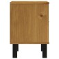 vidaXL Mesita de noche FLAM madera maciza de pino 40x35x50 cm vidaXL Mesita de noche FLAM madera maciza de pino 40x35x50 cm