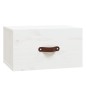 vidaXL Mesitas de noche de pared 2 uds blanco 40x29,5x22 cm vidaXL Mesitas de noche de pared 2 uds blanco 40x29,5x22 cm