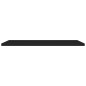 vidaXL Estantes flotantes de pared 4 uds MDF negro 120x23,5x3,8cm vidaXL Estantes flotantes de pared 4 uds MDF negro 120x23,5x3,8cm