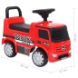 vidaXL Coche correpasillo Mercedes-Benz camión rojo vidaXL Coche correpasillo Mercedes-Benz camión rojo