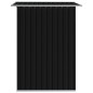 vidaXL Caseta de jardín de acero gris antracita 204x132x186 cm