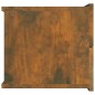 vidaXL Mesita de noche madera contrachapada roble ahumado 40x30x30 cm vidaXL Mesita de noche madera contrachapada roble ahumado 40x30x30 cm