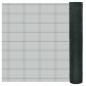 vidaXL Alambrada galvanizada con revestimiento de PVC verde 25x1 m vidaXL Alambrada galvanizada con revestimiento de PVC verde 25x1 m