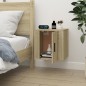 vidaXL Mueble para TV de pared roble Sonoma 40x34,5x40 cm vidaXL Mueble para TV de pared roble Sonoma 40x34,5x40 cm