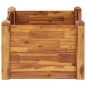 vidaXL Arriate de madera maciza de acacia 60x60x44 cm vidaXL Arriate de madera maciza de acacia 60x60x44 cm
