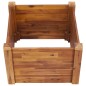 vidaXL Arriate de madera maciza de acacia 60x60x44 cm vidaXL Arriate de madera maciza de acacia 60x60x44 cm