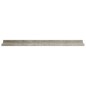 vidaXL Estantes de pared 4 unidades gris hormigón 80x9x3 cm vidaXL Estantes de pared 4 unidades gris hormigón 80x9x3 cm