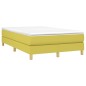 vidaXL Estructura de cama box spring tela verde 120x200 cm vidaXL Estructura de cama box spring tela verde 120x200 cm
