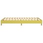 vidaXL Estructura de cama box spring tela verde 120x200 cm vidaXL Estructura de cama box spring tela verde 120x200 cm